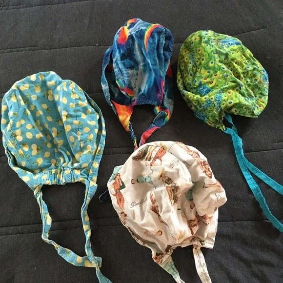 Bundle of Scrub Caps - Picture 2 of 10